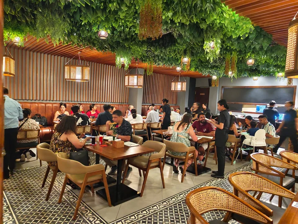 Evening dining at Seminyak