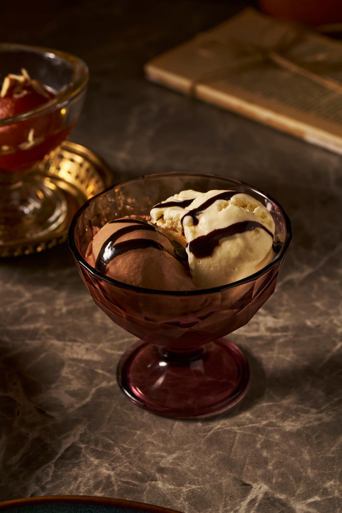 Ice cream dessert