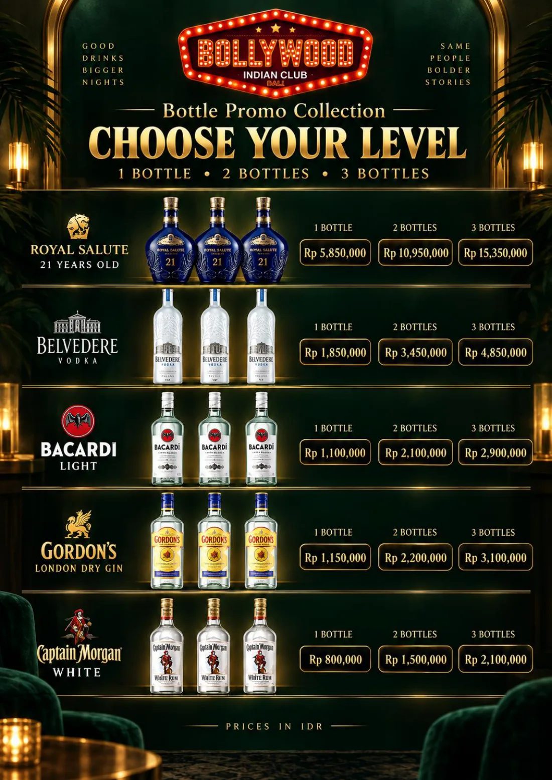 Original bottle offer poster 2